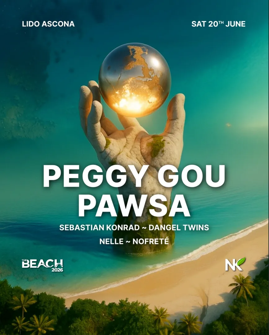 THE BEACH Ascona w/ Pawsa x Peggy Gou